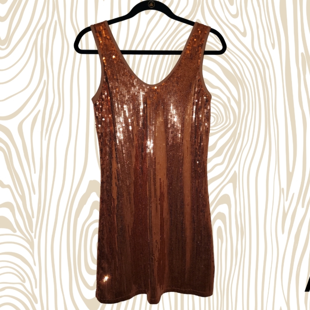 Sequin Sleeveless Dress